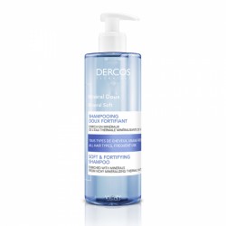 VICHY DERCOS Minéral Doux Flacon pompe de 400 ml VICHY DERCOS Minéral Doux Flacon pompe de 400 ml