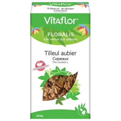 VITAFLOR Copeaux de Tilleul aubier Boite de 200 grammes