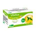 VITAFLOR Thé vert Bio Drainant Boite de 18 sachets