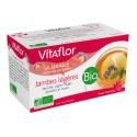 VITAFLOR BIO Jambes légères Boite de 18 sachets