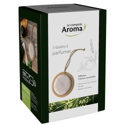 LE COMPTOIR AROMA 3 Galets à parfumer