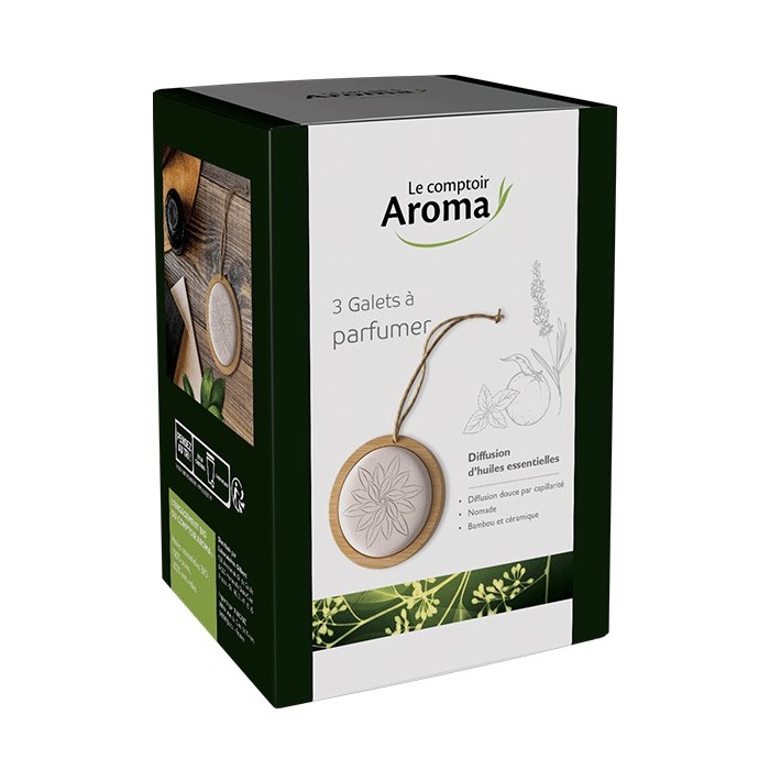 LE COMPTOIR AROMA 3 Galets à parfumer