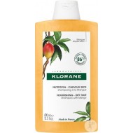 KLORANE CAPILLAIRE Shampooing au beurre de mangue Flacon de 400ml KLORANE CAPILLAIRE Shampooing au beurre de mangue Flacon de 400ml