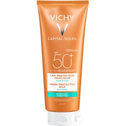 VICHY CAPITAL SOLEIL Lait protecteur fraîcheur SPF 50 + Tube de 300 ml
