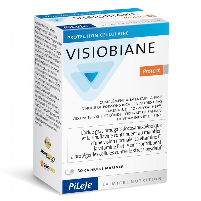 PILEJE  VISIOBIANE Protect Boite de 30 capsules marines