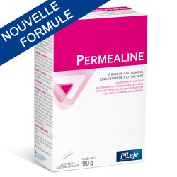 PILEJE PERMEALINE Complément alimentaire Boite de 20 sticks goût orange PILEJE PERMEALINE Complément alimentaire Boite de 20 sticks goût orange