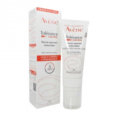 AVENE Tolérance control Baume apaisant restaurateur Tube de 40 ml AVENE Tolérance control Baume apaisant restaurateur Tube de 40 ml