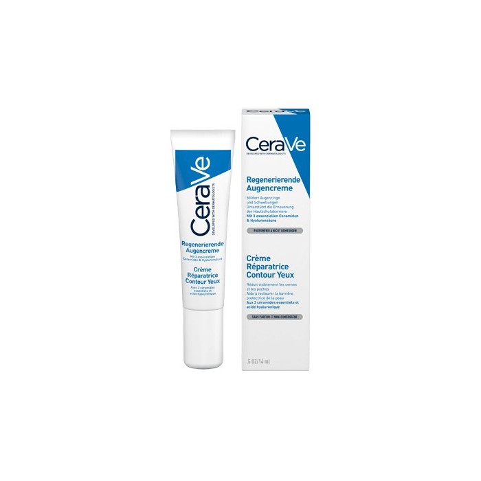 CeraVe Crème Réparatrice Contour des Yeux Tube de 14 ml CeraVe Crème Réparatrice Contour des Yeux Tube de 14 ml