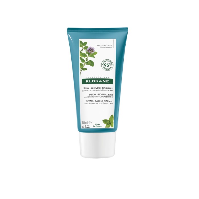 KLORANE DETOX Apres shampooing à la menthe BIO
