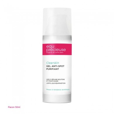 EAU PRECIEUSE CLEARSKIN Gel anti-spot purifiant Spray de 50 ml EAU PRECIEUSE CLEARSKIN Gel anti-spot purifiant Spray de 50 ml