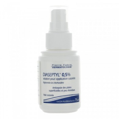 DIASEPTYL 0.5 % Solution antiseptique Flacon de 75 ml DIASEPTYL 0.5 % Solution antiseptique Flacon de 75 ml