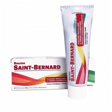 BAUME SAINT BERNARD Crème Tube de 100 grammes BAUME SAINT BERNARD Crème Tube de 100 grammes