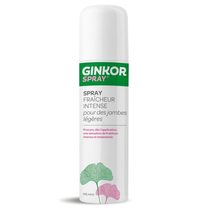 GINKOR SPRAY Fraicheur intense Flacon de 125 ml