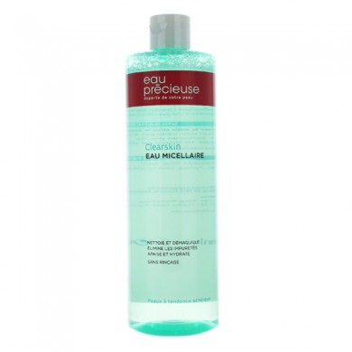 EAU PRECIEUSE CLEARSKIN Eau micellaire Flacon de 400 ml EAU PRECIEUSE CLEARSKIN Eau micellaire Flacon de 400 ml