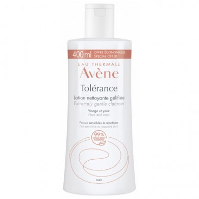 AVENE TOLÉRANCE LOTION NETTOYANTE GÉLIFIÉE Flacon de 400 ml AVENE TOLÉRANCE LOTION NETTOYANTE GÉLIFIÉE Flacon de 400 ml