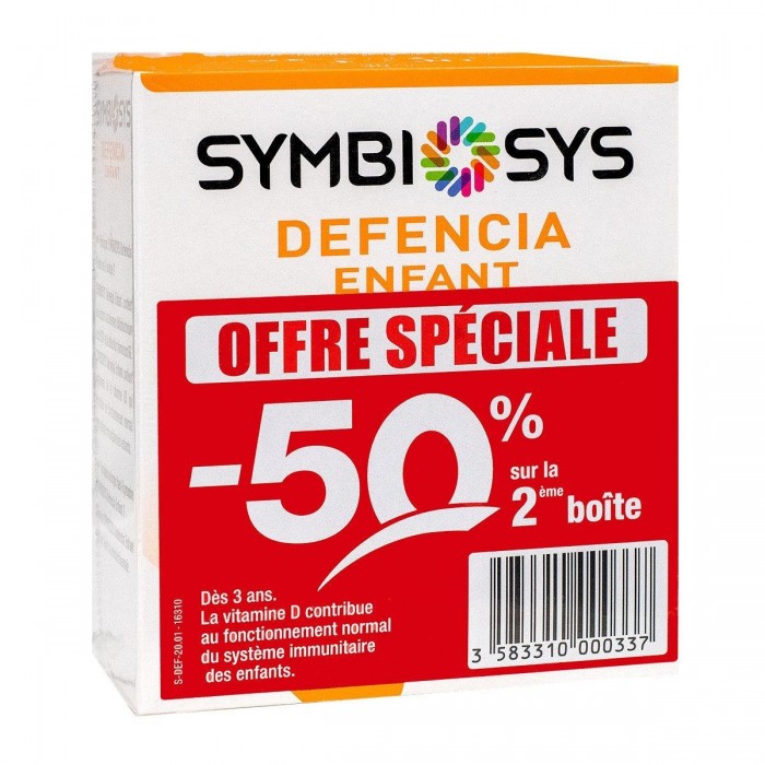 SYMBIOSYS DEFENCIA Enfant Lot de 2 boites de 30 sticks