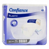 CONFIANCE ELASTIC Absorption 10 Gouttes Taille XL