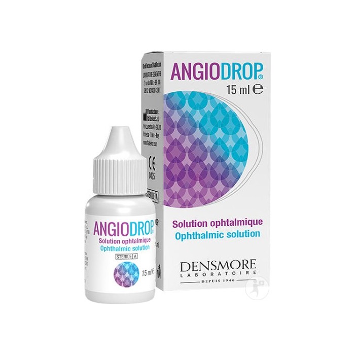 ANGIODROP Solution ophtalmique Flacon de 15 ml