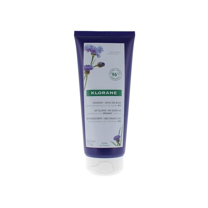 KLORANE Après shampoing à la centaurée BIO Tube de 200 ml