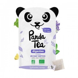 PANDA TEA DIGESTEA Parfum citron-bergamote Paquet de 28 sachets PANDA TEA DIGESTEA Parfum citron-bergamote Paquet de 28 sachets