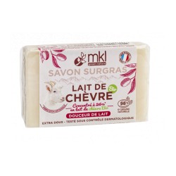 MKL SAVON SURGRAS LAIT DE CHEVRE BIO Pain de 100 grammes MKL SAVON SURGRAS LAIT DE CHEVRE BIO Pain de 100 grammes