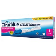 CLEARBLUE Test de Grossesse Détection rapide Résultat en 1 minute