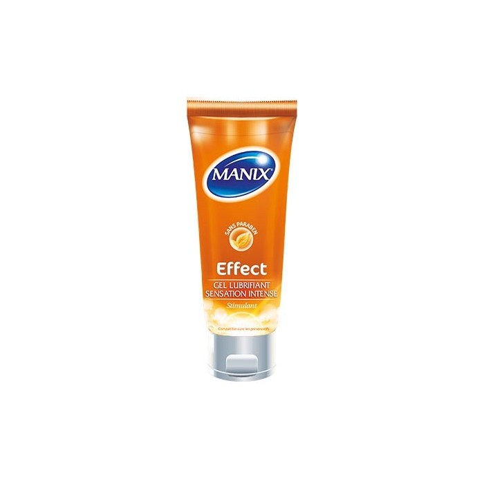 MANIX EFFECT Gel lubrifiant Effet stimulant Flacon de 80 ml